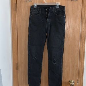 Levi’s Black Ripped Jeans